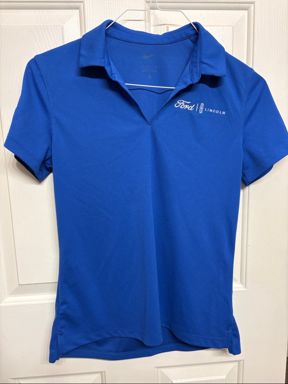 Nike Royal Blue Ford Lincoln Women's Polo